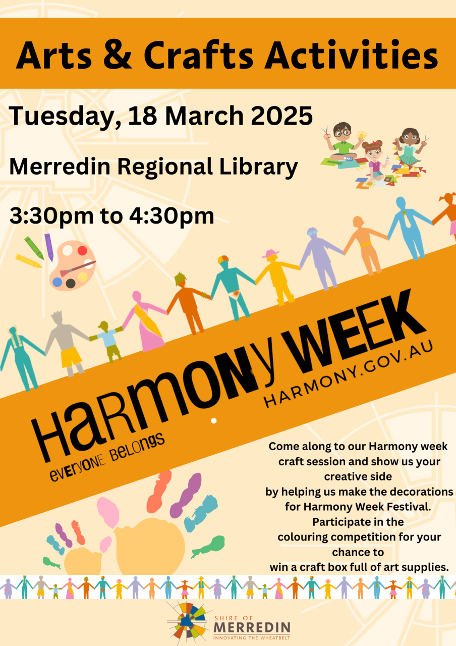 Harmony Week Arts and Crafts