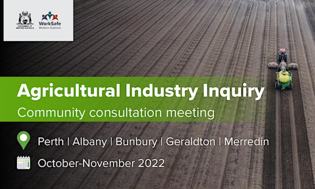 WorkSafe Agricultural Industry Inquiry