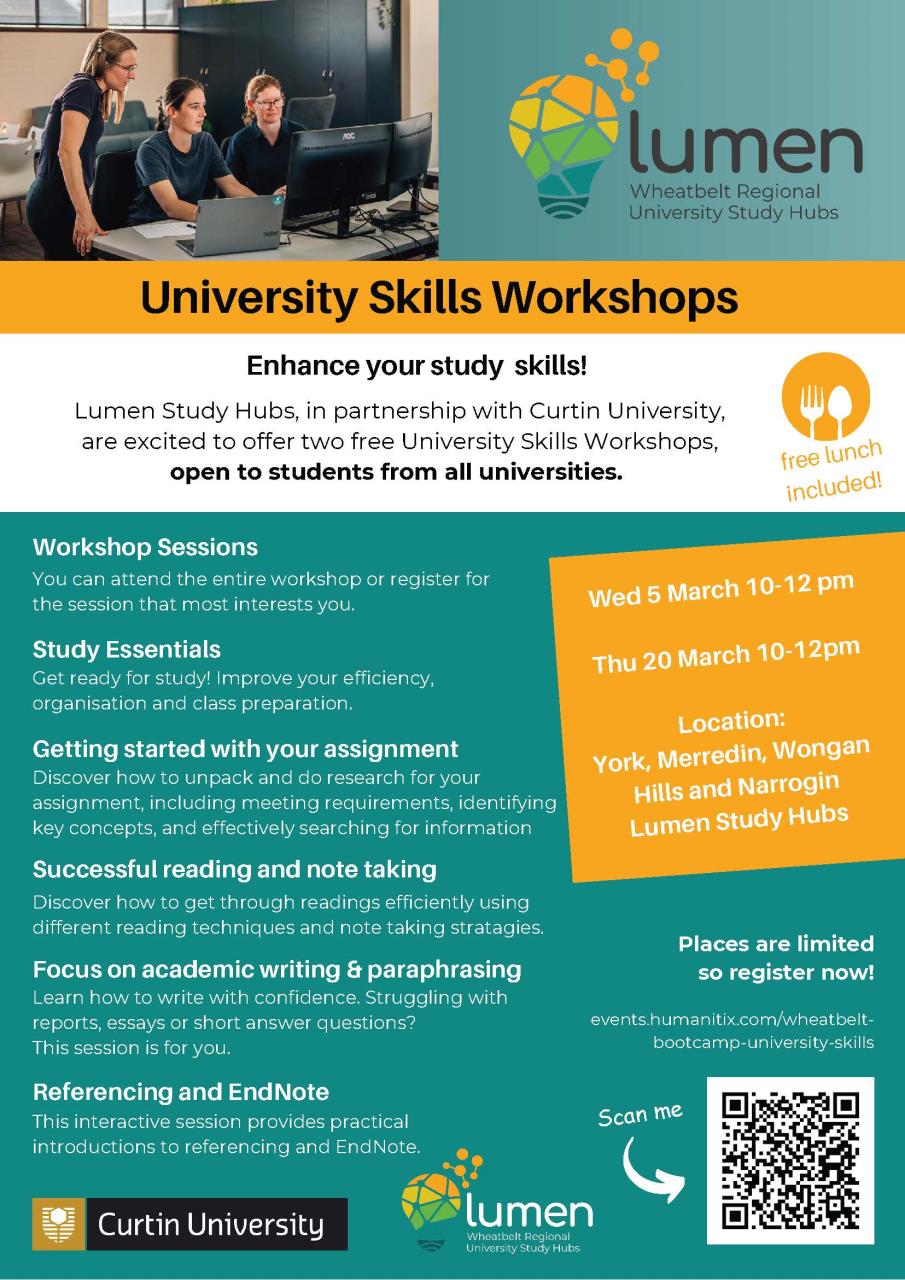 University Skills Workshop