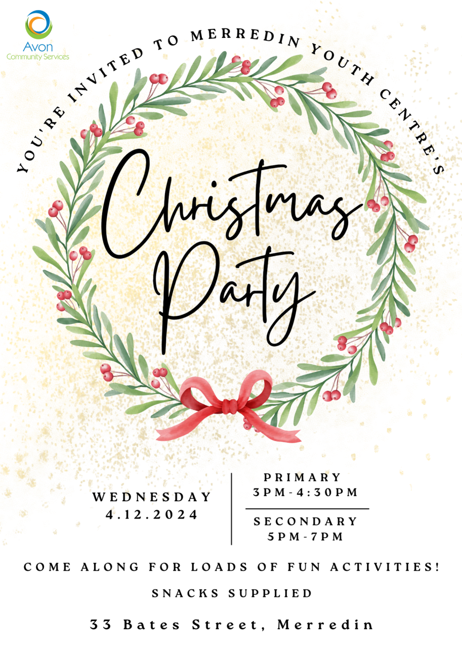 Merredin Youth Centre Christmas Party