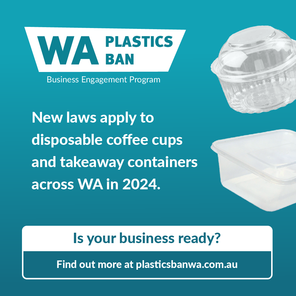 WA Plastic Bans – Comprehensive info for businesses available